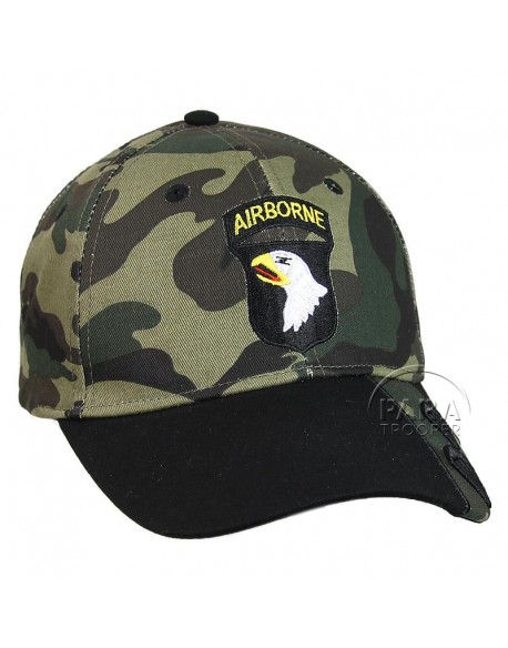 Casquette 101e AB. Div, camouflée