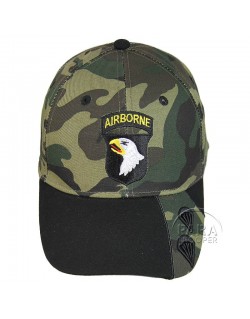 Casquette 101e AB. Div, camouflée