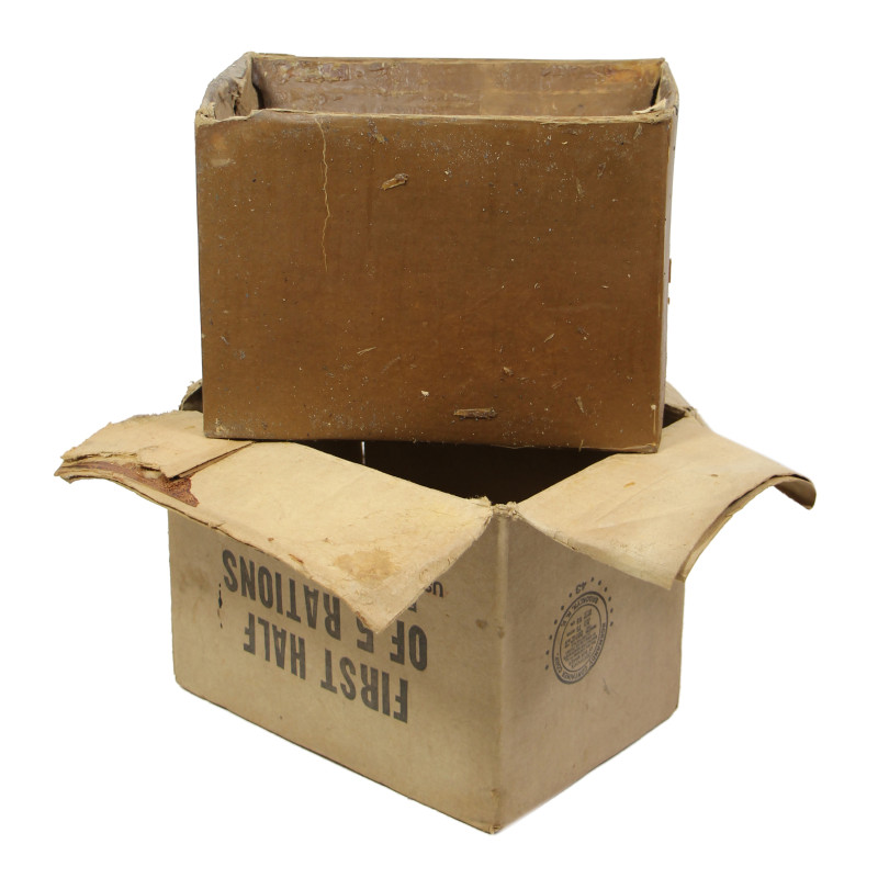 Carton de ration, First Half of 5 Rations, Ten-in-One, 1943