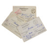 Correspondence, Epistolary, 1ère classe Aimé Bordini, 26e BCP, French POW, Stalag II-D, 1943