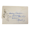 Correspondence, Epistolary, 1ère classe Aimé Bordini, 26e BCP, French POW, Stalag II-D, 1943