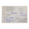 Correspondance épistolaire, 1ère classe Aimé Bordini, 26e BCP, prisonnier de guerre, Stalag II-D, 1943