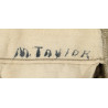 Pantalon en coton beige (chino), 32 x 31, S/Sgt. Milton Taylor, 1st Air Force, USAAF