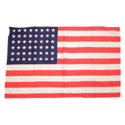 Drapeau US, 48 étoiles imprimées, 56 x 90 cm