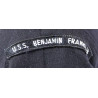 Jacket, Jumper, US Navy, Storekeeper 1st Class, 44R, USS Benjamin Franklin, Subamarine, Vietnam, Named