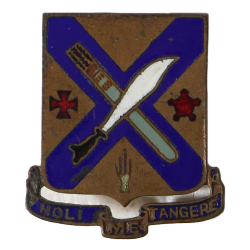 Crest, 2nd Inf. Rgt., 5th Infantry Division, à épingle