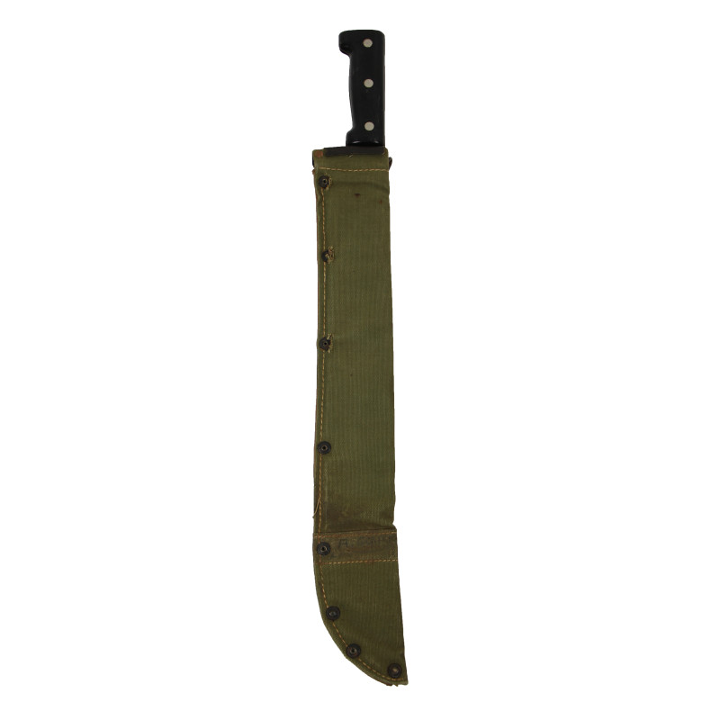 Machete, British, SHEFFIELD, with Scabbard, Canvas, Pattern 1944