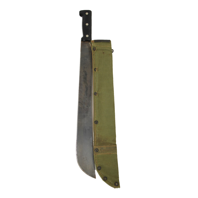 Machette britannique, SHEFFIELD, avec fourreau en toile, Pattern 1944,