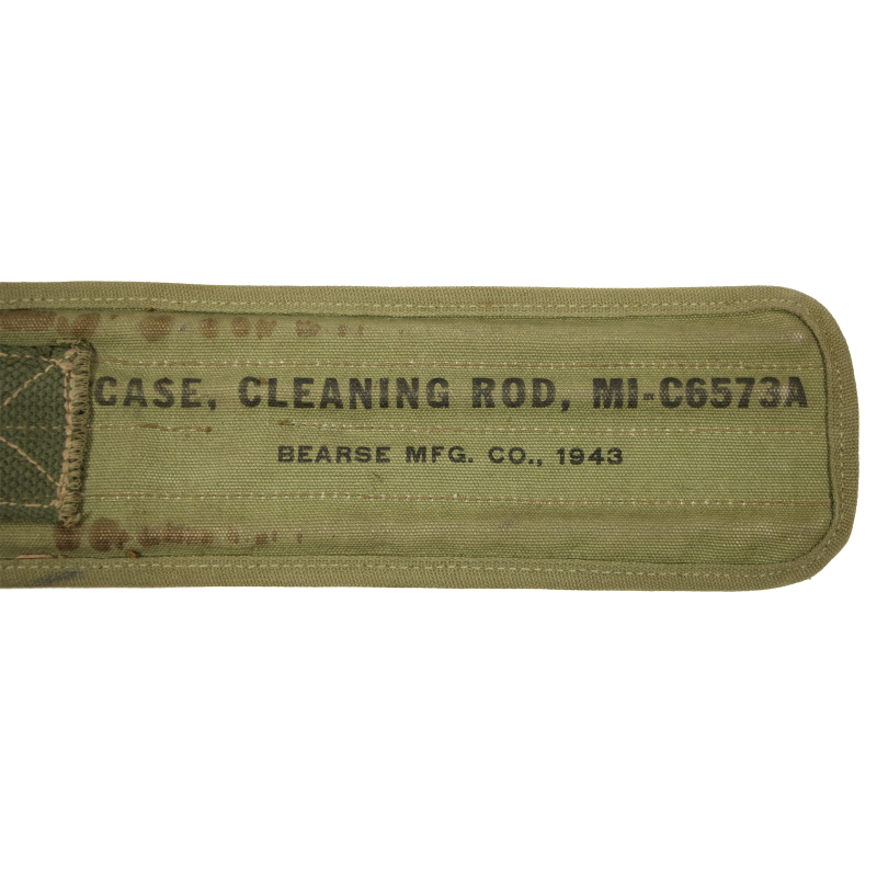 Nécessaire de nettoyage, Cleaning Rod, M1-C6573A, BEARSE MFG. CO. 1943, complet