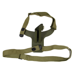 Plastron pour microphone, tankiste canadien