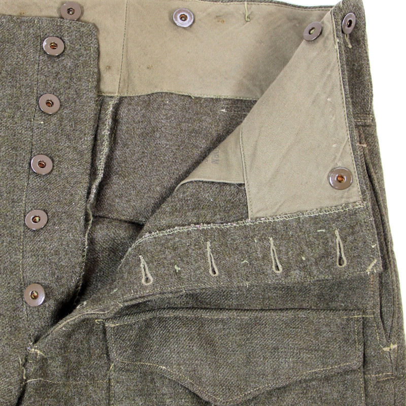 Trousers, Battledress, 1949 Pattern, Canadian, Size 9, 1955