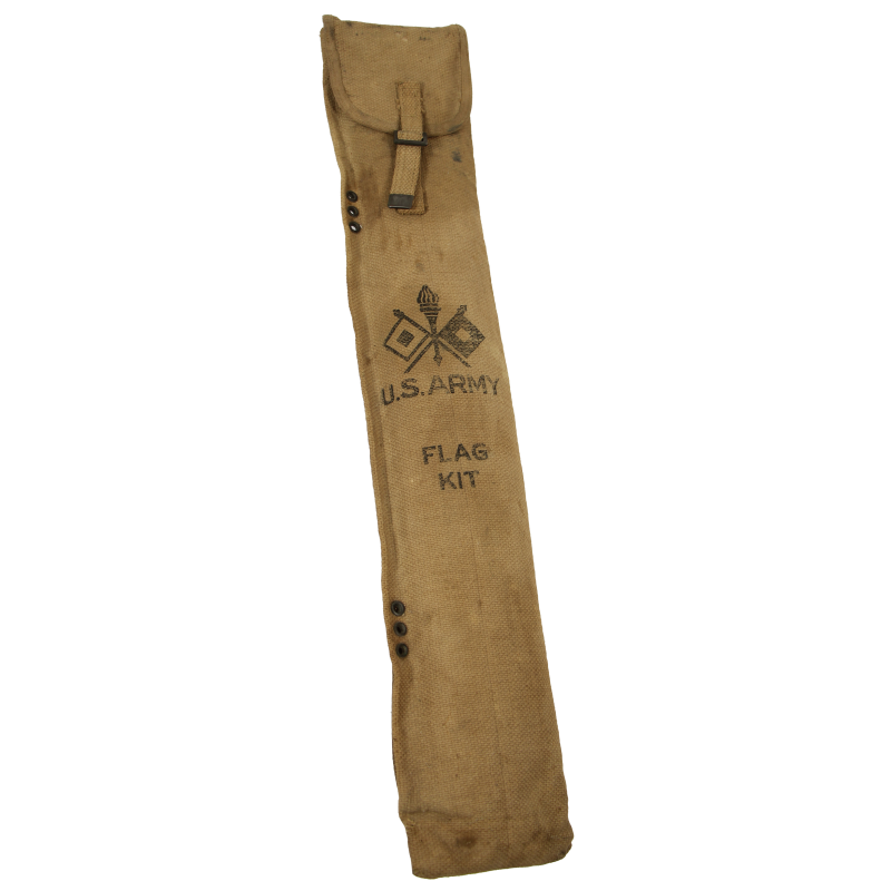 Army M Code Flag Kit, Flag, Semaphore, M-113, US Army Signal Corps