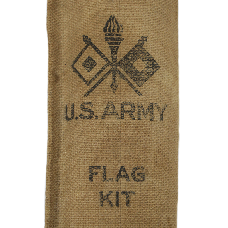 Army M Code Flag Kit, Flag, Semaphore, M-113, US Army Signal Corps