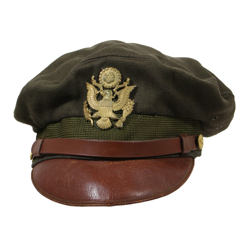 Casquette officier, type 50 missions, Flighter, BANCROFT, USAAF