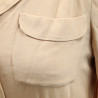 Robe beige, US Army Nurse Corps, Summer Off-Duty Dress