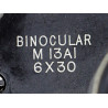 Binoculars, M13A1, 6x30, with Case, Carrying, Type M17