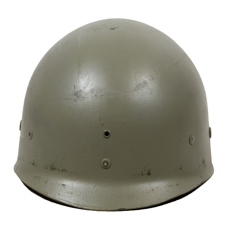 Helmet, M1, Fixed Loops, US Navy, Westinghouse Liner, Green A Washers, Named