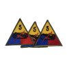 Insigne, 5th Armored Division, Normandie, Ardennes
