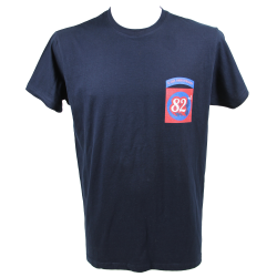 T-Shirt, bleu marine, 82e anniversaire du débarquement