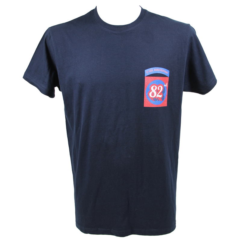 T-Shirt, bleu marine, 82e anniversaire du débarquement