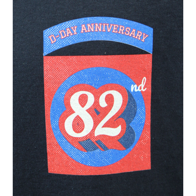 T-Shirt, bleu marine, 82e anniversaire du débarquement