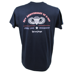 T-shirt, Navy blue, 82nd anniversary of the D-Day landings
