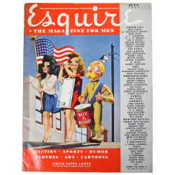 Magazine, Esquire, juillet 1944