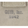 Pelle en T, M-1910, raccourcie, avec étui, GEIB, Inc. 1942, matricule partiel