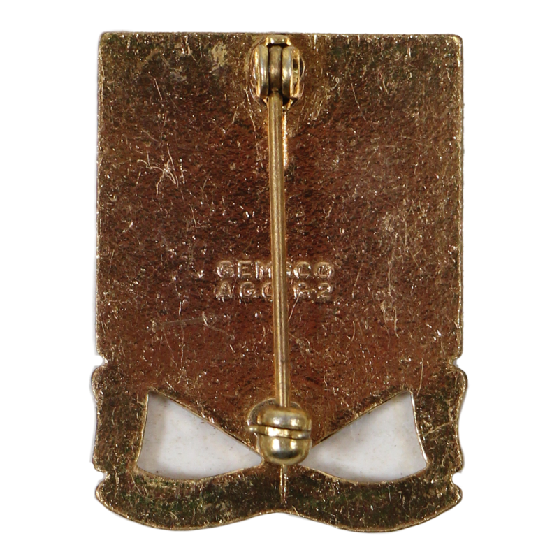 Crest, 162nd Inf. Regt., 41st Infantry Division, GEMSCO, à épingle