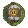 Crest, 13th Arm. Regt., 1st Armored Division, Vanguard, à épingle, MTO