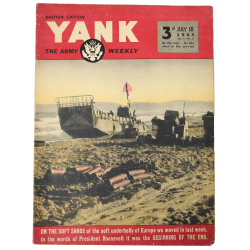 Magazine YANK, British Edition, 18 juillet 1943, opération Husky