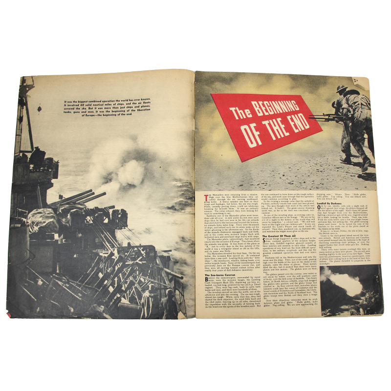 Magazine, YANK, British Edition, July 18, 1943, Operation Husky
