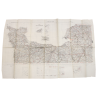 Map, British, CHERBOURG-ROUEN, Normandy, 1941