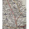 Map, British, CHERBOURG-ROUEN, Normandy, 1941