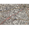 Map, British, CHERBOURG-ROUEN, Normandy, 1941