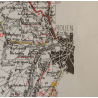 Map, British, CHERBOURG-ROUEN, Normandy, 1941