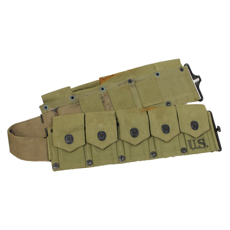 Belt, Cartridge, M1 Rifle, D.M. SHOE CO. 1943
