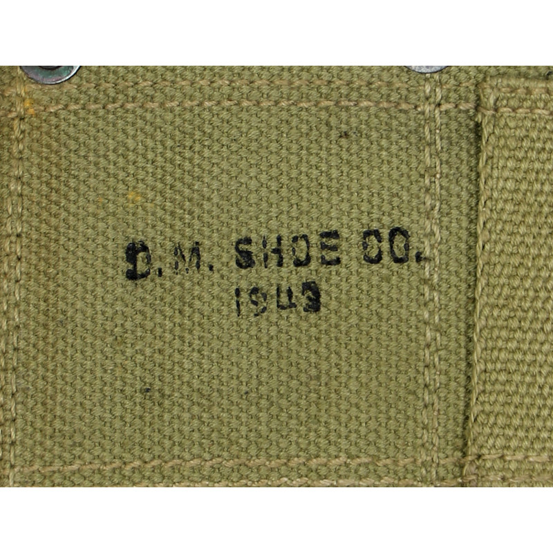 Ceinturon cartouchière M1 Garand, D.M. SHOE CO. 1943