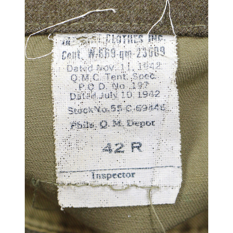 Veste de sortie, 42R, 1942