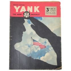 Magazine, YANK, British Edition, July 4, 1943, Independence Day