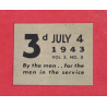 Magazine, YANK, British Edition, July 4, 1943, Independence Day