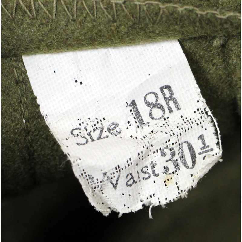Trousers, Women's, Wool Liner, WAC & Nurse, 18R, 1945, Mint