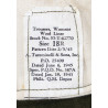 Trousers, Women's, Wool Liner, WAC & Nurse, 18R, 1945, Mint