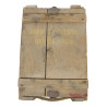 Caisse en bois, sacs de démolition, TNT, avril 1944, Normandie