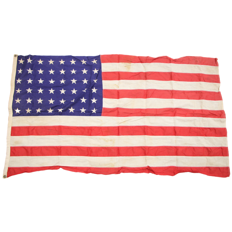 Flag, US, 48-Star, Printed, 2.75' x 4.75'