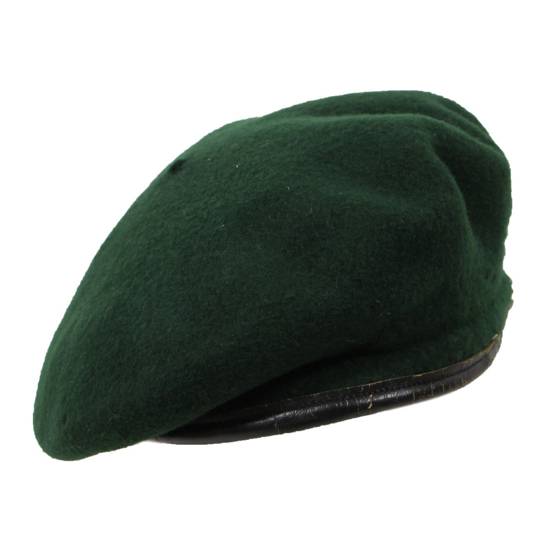 Beret, Green, US Army, Special Forces, BANCROFT, Size 7 ⅜