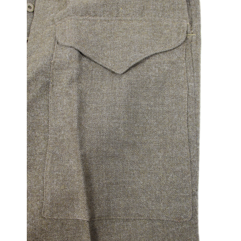 Trousers, Battledress, 1939 Pattern, Canadian, Size 10, 1945