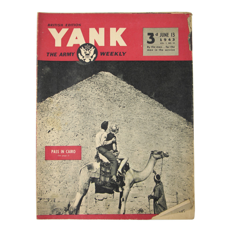 Magazine, YANK, British Edition, June 13, 1943, Pass in Cairo