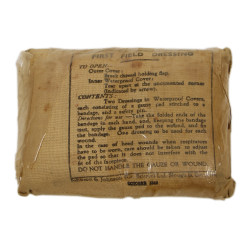 Dressing, Field, First, British, Johnson & Johnson (Gt. Britain) Ltd., October 1943