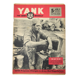Magazine, YANK, April 9, 1943, The Last to Eat